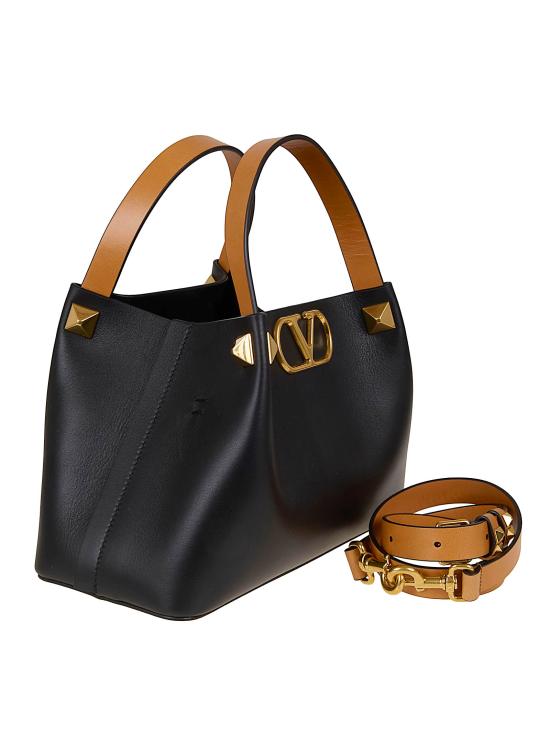 26SS 발렌티노 가라바니 토트백 WB0T02 LSX CAG NERO NATURAL CAMEL - VALENTINO GARAVANI