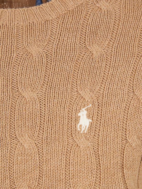 26SS 폴로 랄프로렌 가디건 211971795 002 CAMEL MELANGE - POLO RALPH LAUREN