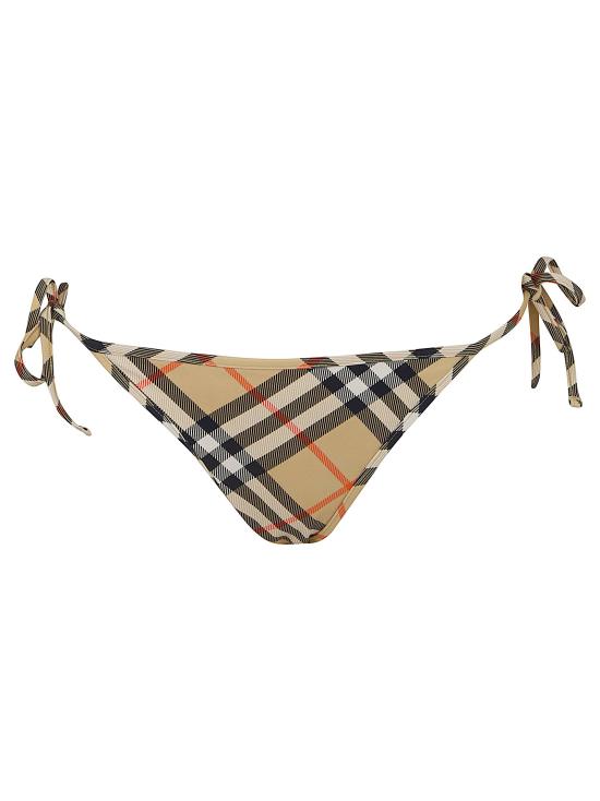 26SS 버버리 체크 비키니 브리프 8122513 SAND IP CHECK