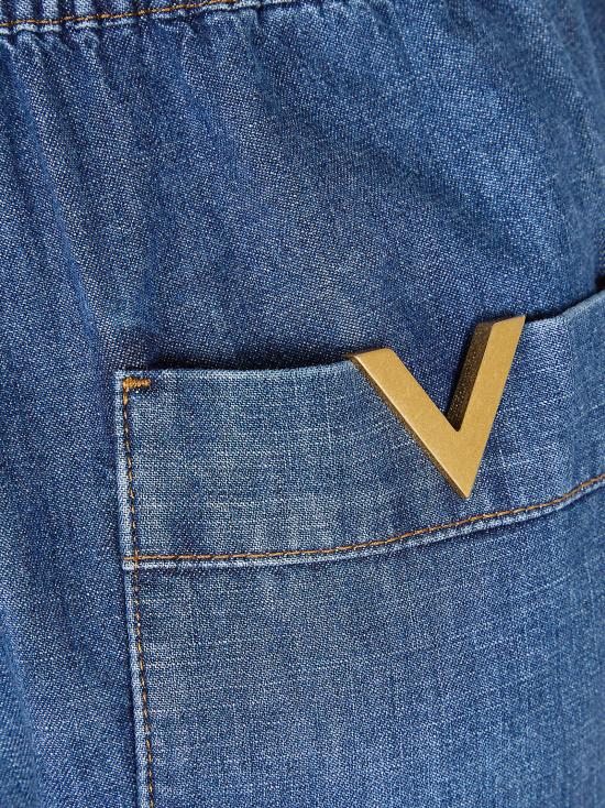 26SS 발렌티노 가라바니 데님 팬츠 BDD550 9YA 558 MEDIUM BLUE DENIM - VALENTINO GARAVANI