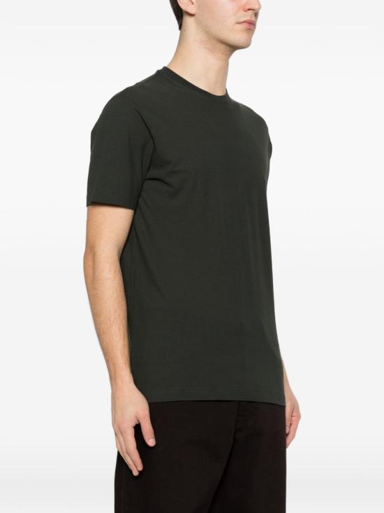 26SS 자노네 반팔 티셔츠 815214 ZG380Z0049 Verde scuro - ZANONE