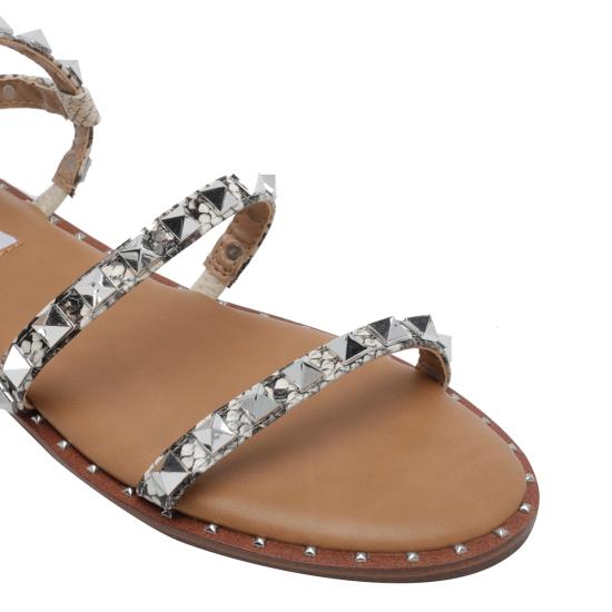 26SS 스티브매든 샌들 TRAVEL SNAKE Grey - STEVE MADDEN