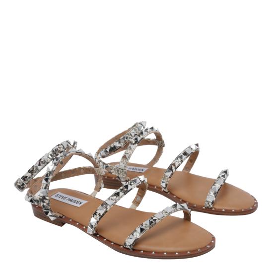 26SS 스티브매든 샌들 TRAVEL SNAKE Grey - STEVE MADDEN