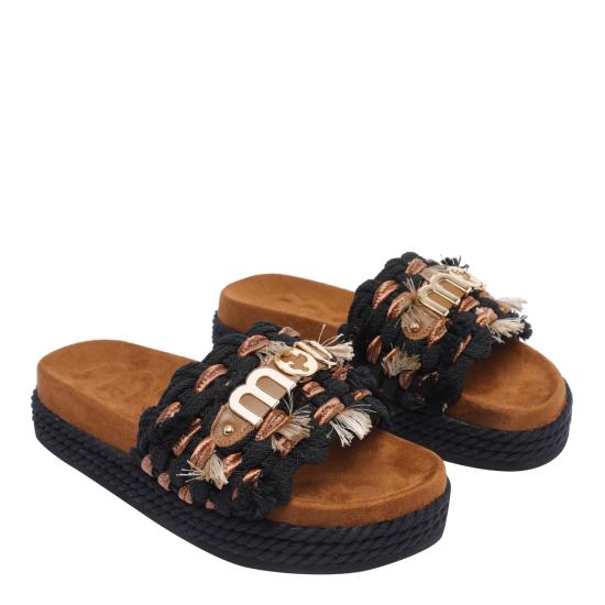 26SS 모우 샌들 451008K BLA Black - MOU