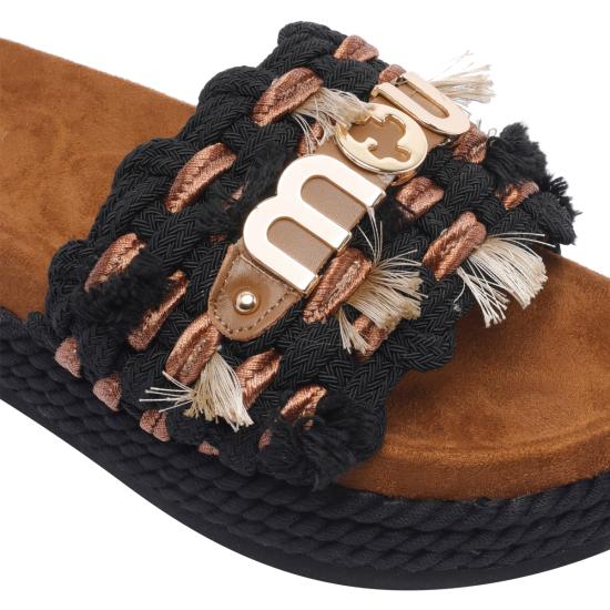 26SS 모우 샌들 451008K BLA Black - MOU