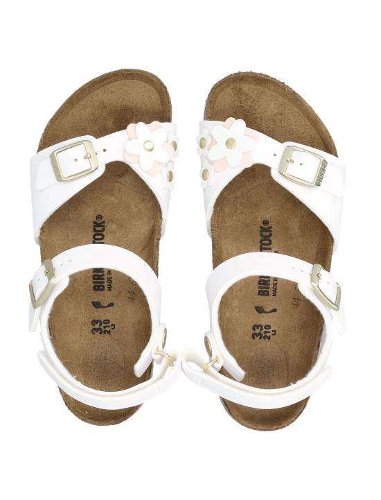 26SS [키즈] 버켄스탁 샌들 1029561 WHITE Bianco - BIRKENSTOCK