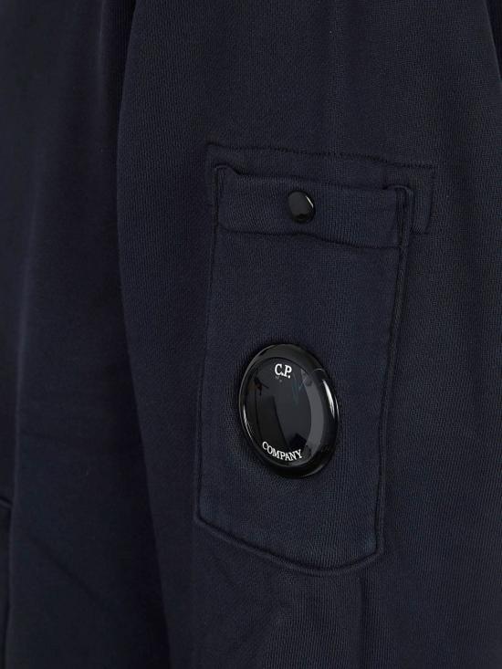 26SS 씨피 컴퍼니 후드 티셔츠 20CMSS037A 110044G888 Blue - C.P. COMPANY