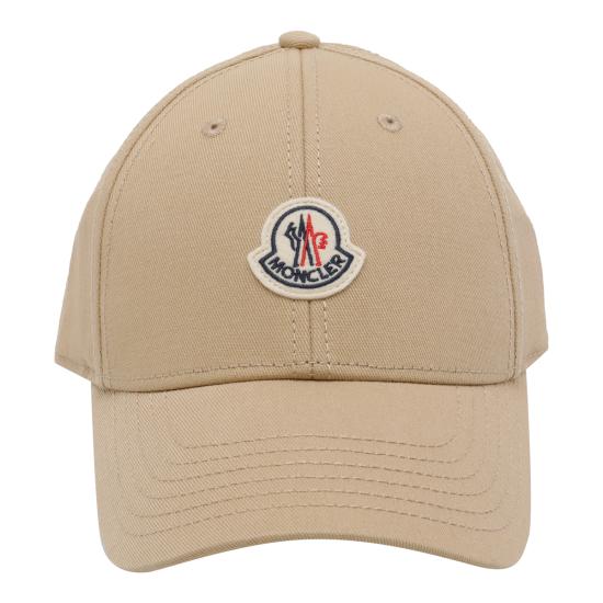 26SS 몽클레어 로고 코튼 볼캡 3B000 08 04863209 Beige
