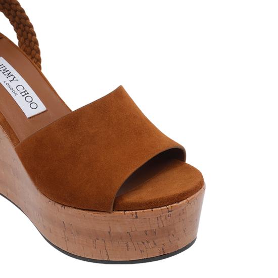 26SS 지미추 샌들 JORI 100 ZKFTAN TOASTY Brown - JIMMY CHOO