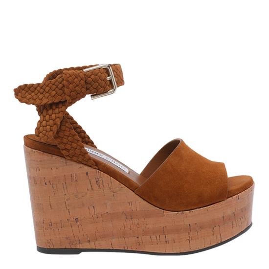 26SS 지미추 샌들 JORI 100 ZKFTAN TOASTY Brown