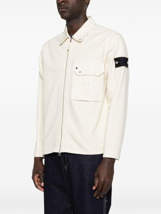26SS 스톤 아일랜드 자켓 L1S141200002 S0J24V0093 Ivory - STONE ISLAND