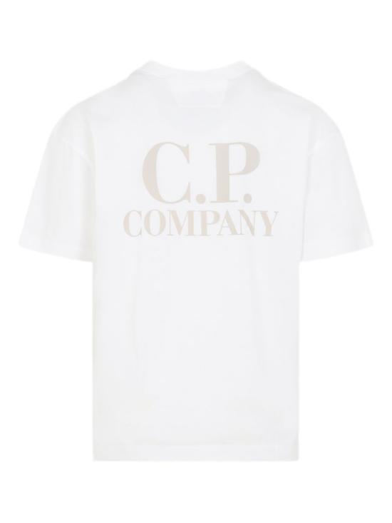 26SS 씨피 컴퍼니 반팔 티셔츠 20CMTS086A 005100W103 White - C.P. COMPANY