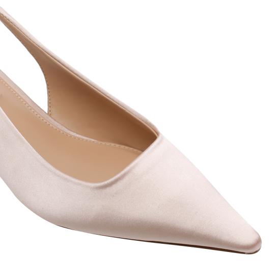 26SS 스티브매든 힐/펌프스 KARI CHAMPAGNE SATIN Beige - STEVE MADDEN