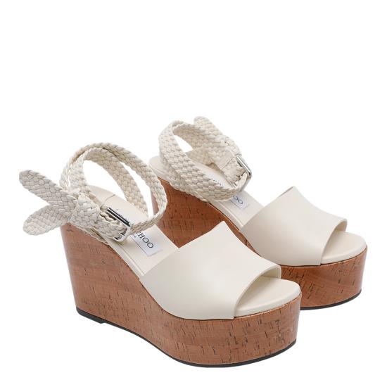 26SS 지미추 샌들 JORI 100 ZKHLATTE TOASTY Latte toasty - JIMMY CHOO