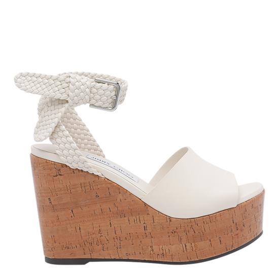 26SS 지미추 샌들 JORI 100 ZKHLATTE TOASTY Latte toasty