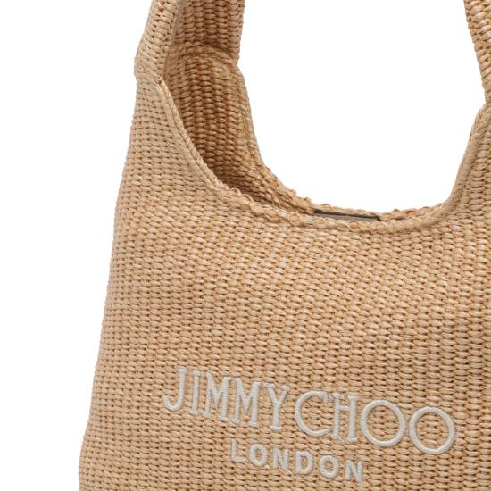 26SS 지미추 숄더백 BEACH DMND HOBO M JYNNATURAL LATTE Beige - JIMMY CHOO