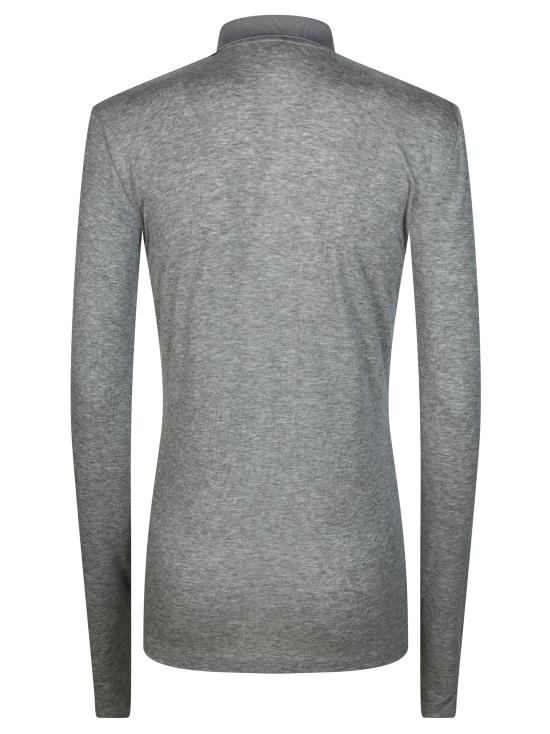 26SS 엔타이어 스튜디오 폴로 티셔츠 ESSS26PO01241 6242 GRIGIO - ENTIRE STUDIOS