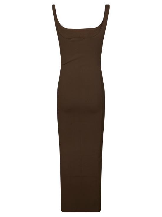 26SS 엔타이어 스튜디오 미디 원피스 ESSS26DR03237 0087 MARRONE - ENTIRE STUDIOS