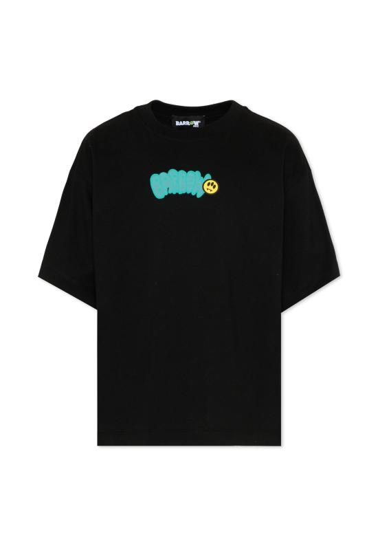 26SS [키즈] 바로우 티셔츠 S6BKJUTH007 110 BLACK