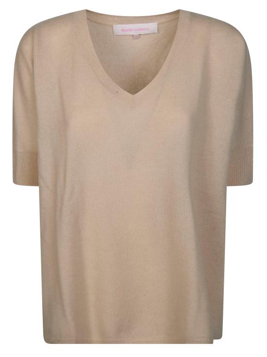 26SS 앱솔루트 캐시미어 반팔 티셔츠 AF3B000WSC000 SHELL BEIGE