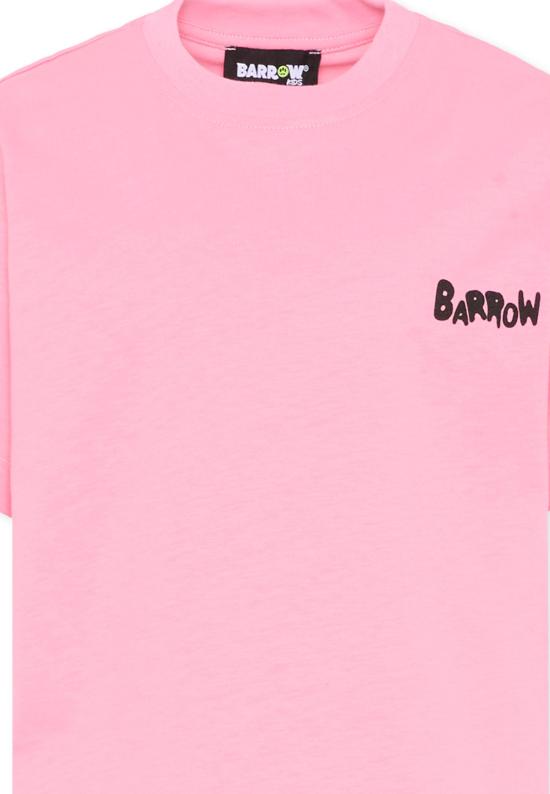 26SS [키즈] 바로우 티셔츠 S6BKJUTH008 BW311 PINK - BARROW