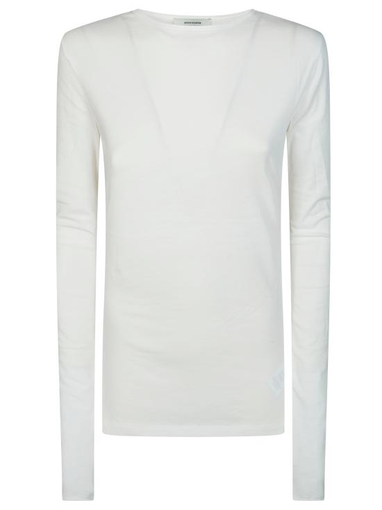 26SS 엔타이어 스튜디오 반팔 티셔츠 ESSS26TO02908 0053 BIANCO