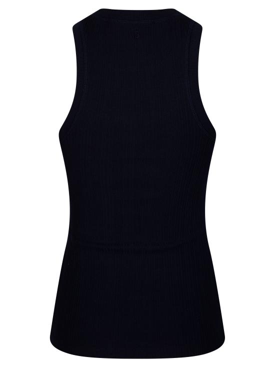 26SS 빅토리아 베컴 민소매 티셔츠 1126JTP007081A 550 BLU - VICTORIA BECKHAM