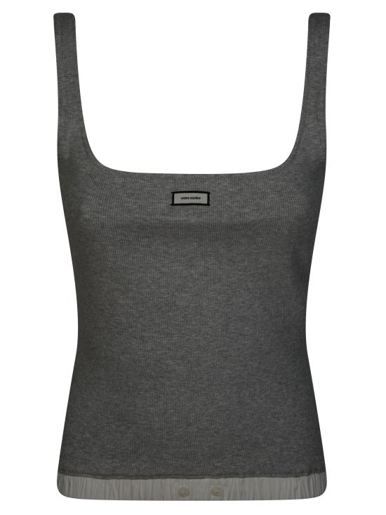 26SS 엔타이어 스튜디오 민소매 티셔츠 ESSS26TA01876 6238 GRIGIO