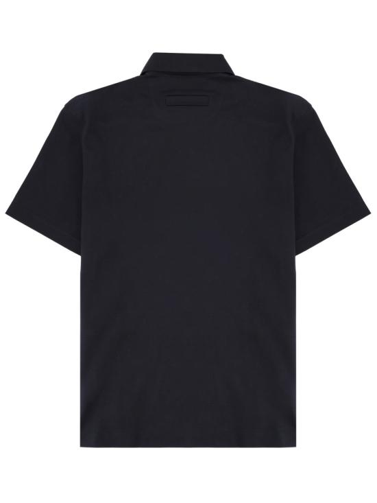 26SS 에르메네질도제냐 폴로 티셔츠 UH348A3 H794B09 BLACK - ERMENEGILDO ZEGNA