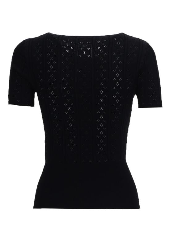 26SS JW앤더슨 반팔 티셔츠 KW1477 YN0309999 BLACK - JW ANDERSON