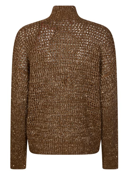 26SS 막스마라 스튜디오 가디건 2616341071600 001 MARRONE - MAX MARA STUDIO