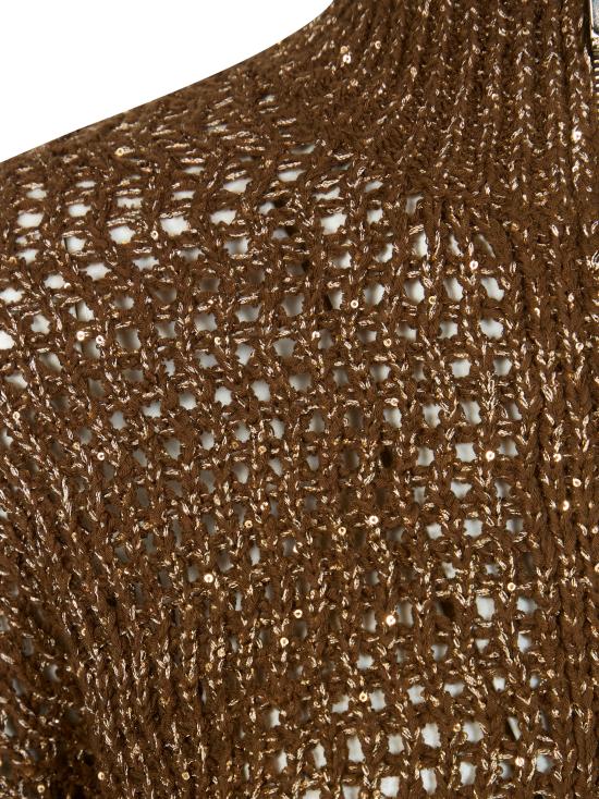 26SS 막스마라 스튜디오 가디건 2616341071600 001 MARRONE - MAX MARA STUDIO