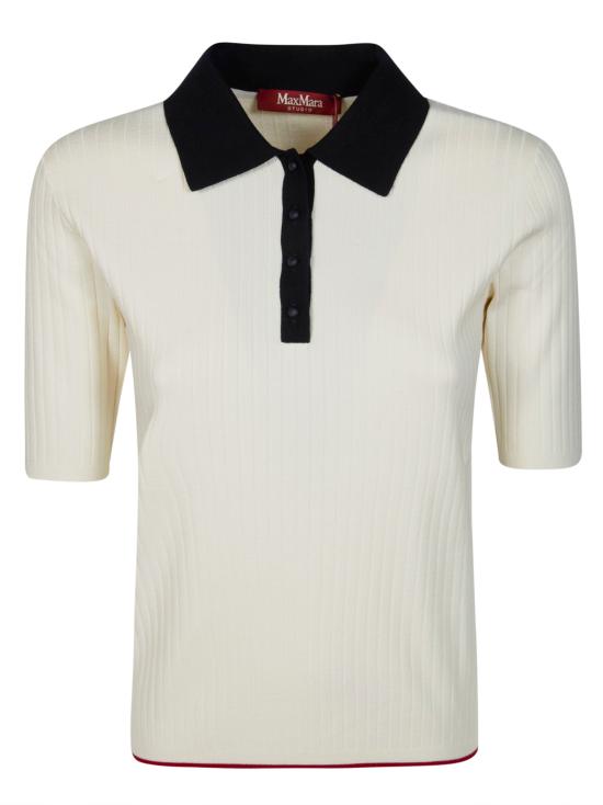 26SS 막스마라 스튜디오 폴로 티셔츠 2616361031600 009 VERDE