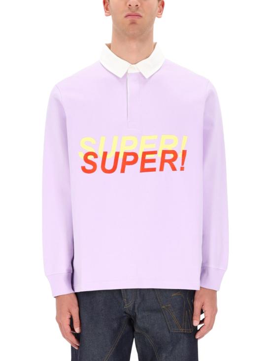 26SS JW앤더슨 폴로 티셔츠 JO0288 PG1938700 PURPLE - JW ANDERSON