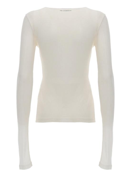 26SS JW앤더슨 긴팔 티셔츠 JO0292 PG1904002 WHITE - JW ANDERSON
