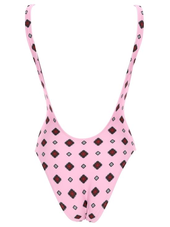 26SS 모스키노 원피스 수영복 42010577 2222 PINK - MOSCHINO