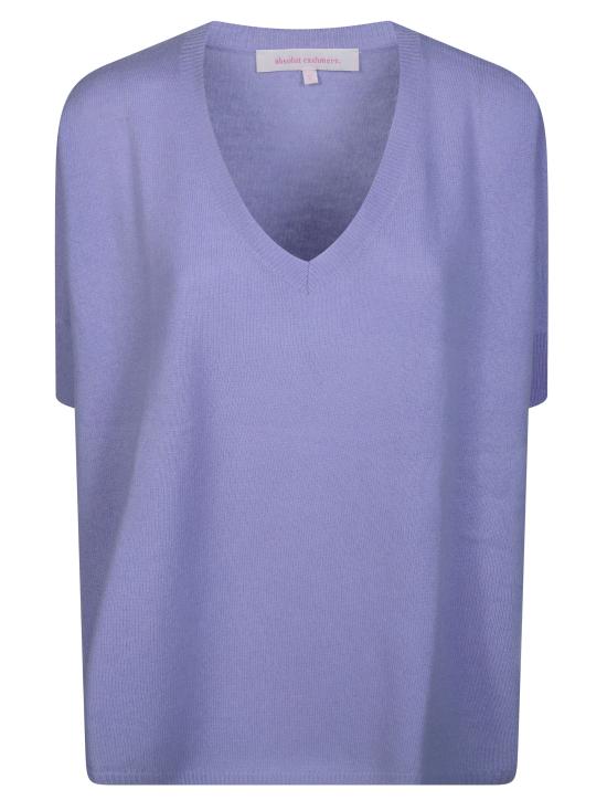 26SS 앱솔루트 캐시미어 반팔 티셔츠 AF3B000WSC000 SWEET LAVENDER VIOLA