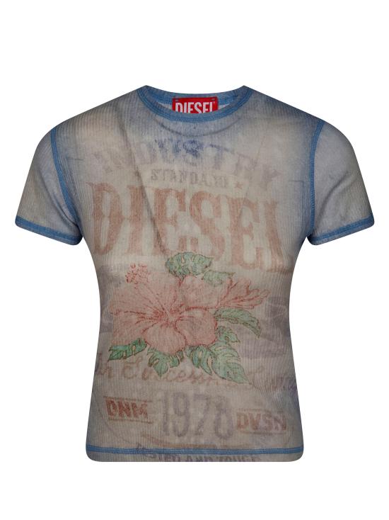 26SS 디젤 반팔 티셔츠 A235190HGCN 8MMA BLU