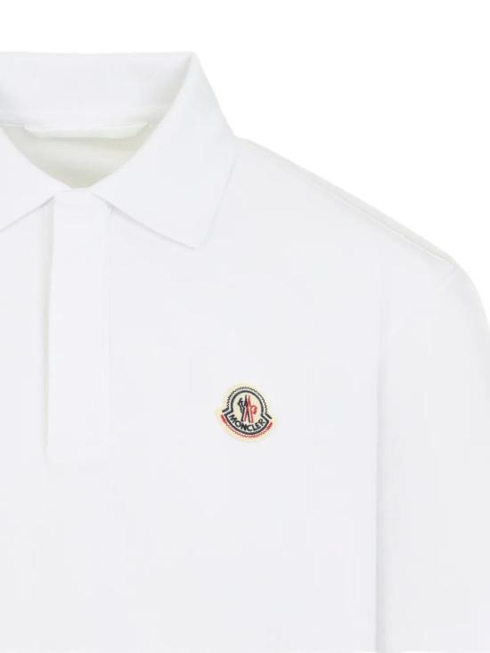 26SS 몽클레어 폴로 티셔츠 L10918A00024 89A16 00A WHITE - MONCLER