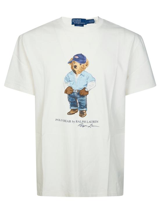 26SS 폴로 랄프로렌 반팔 티셔츠 710B14615001 NEVISDENIMBEAR BEIGE