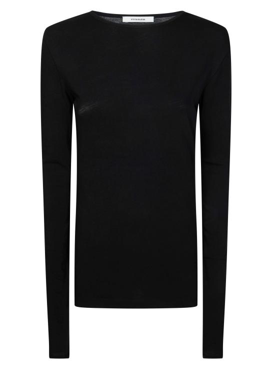 26SS 엔타이어 스튜디오 반팔 티셔츠 ESSS26TO02908 0015 NERO