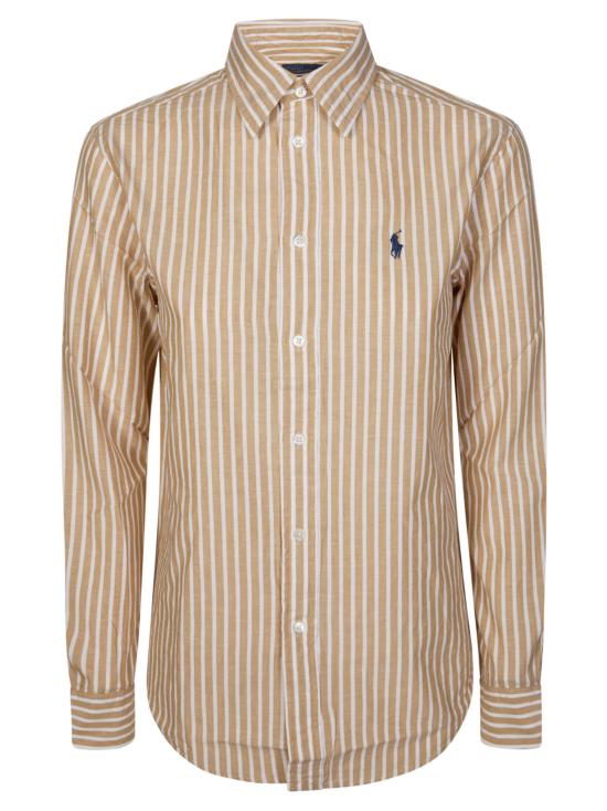 26SS 폴로 랄프로렌 셔츠 211971514501 CLASSICCAMELWHITE BEIGE