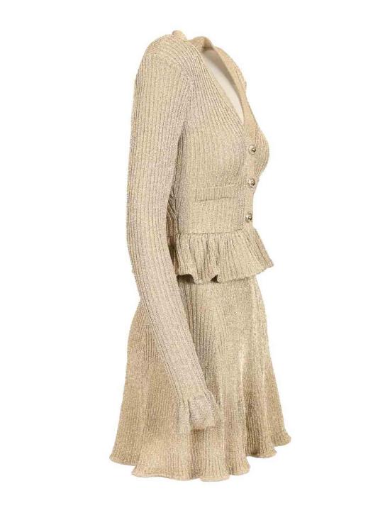 25FW 셀프 포트레이트 숏팬츠 AW25136SGDGOLD Beige - SELF PORTRAIT