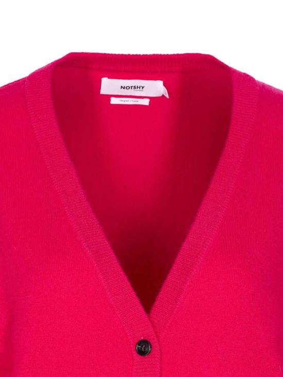 25FW 낫샤이 가디건 4702501CPARADISE Red - NOT SHY