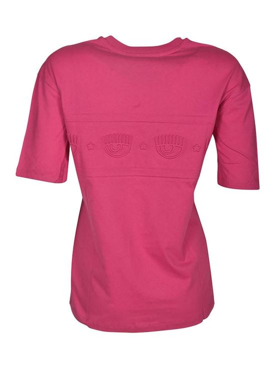  키아라 페라그니 반팔 티셔츠 77CBHK09CJK01344 Pink - CHIARA FERRAGNI