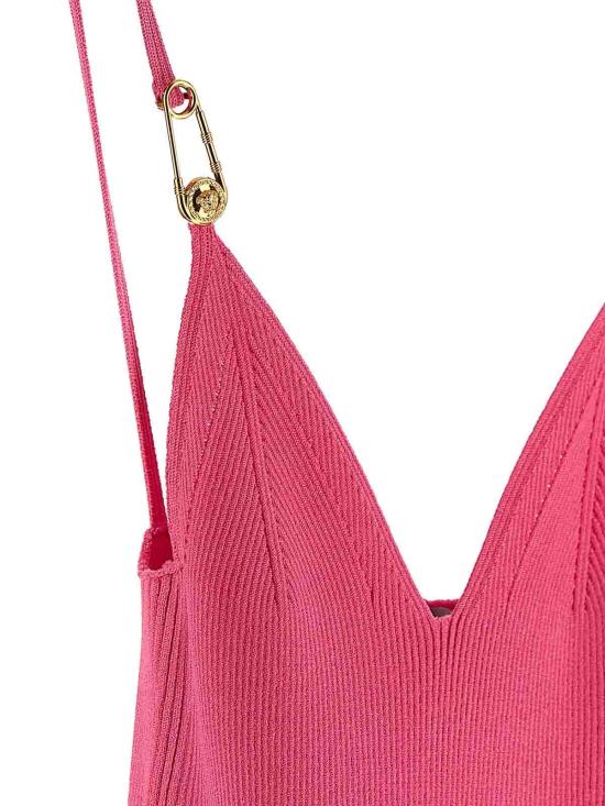 25FW 베르사체 미디 스커트 10185861A126991PV90 Pink - VERSACE