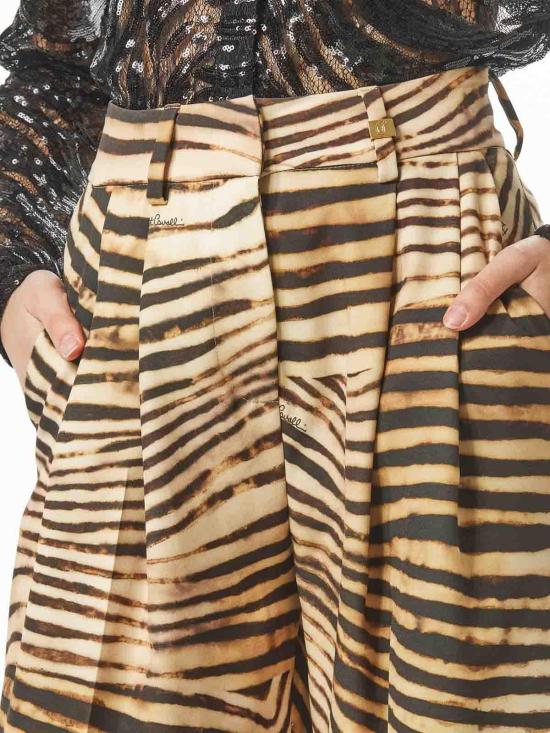 25SS 저스트까발리 수트 팬츠 78PAA112NS600716 Animal Print - JUST CAVALLI