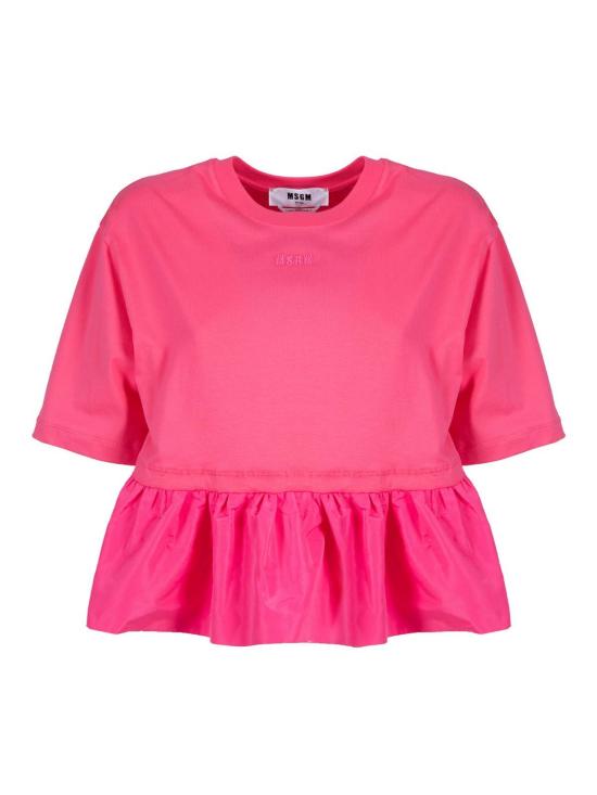  엠에스지엠 민소매 티셔츠 3441MDM173237002FUCHSIA Pink