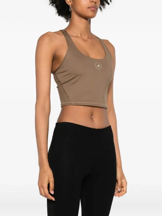 25FW 아디다스 바이 스텔라매카트니 민소매 티셔츠 JW1998BRNMOS Brown - ADIDAS BY STELLA MCCARTNEY