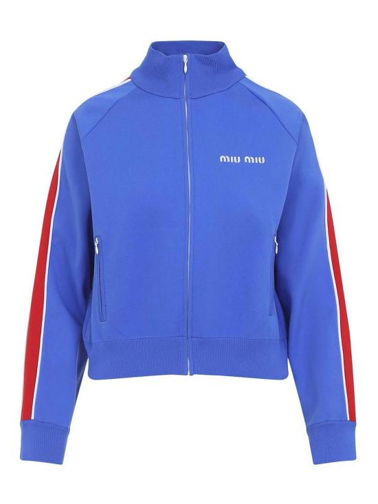 26SS 미우미우 가디건 MMF00VSOOO148OF0Q0U Blue